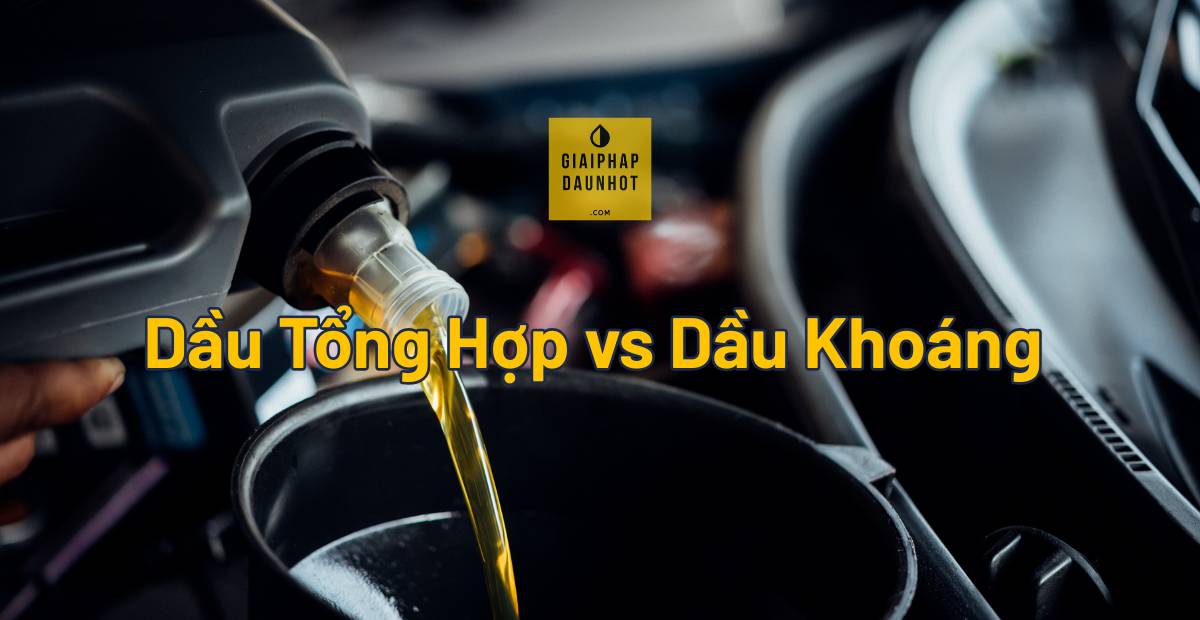dầu tổng hợp vs dầu khoáng so sánh full synthetic mineral oil