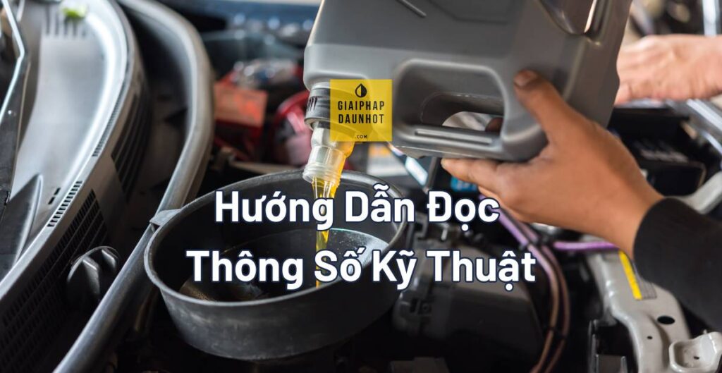 đọc thông số kỹ thuật dầu nhớt chai API ACEA SAE JASO