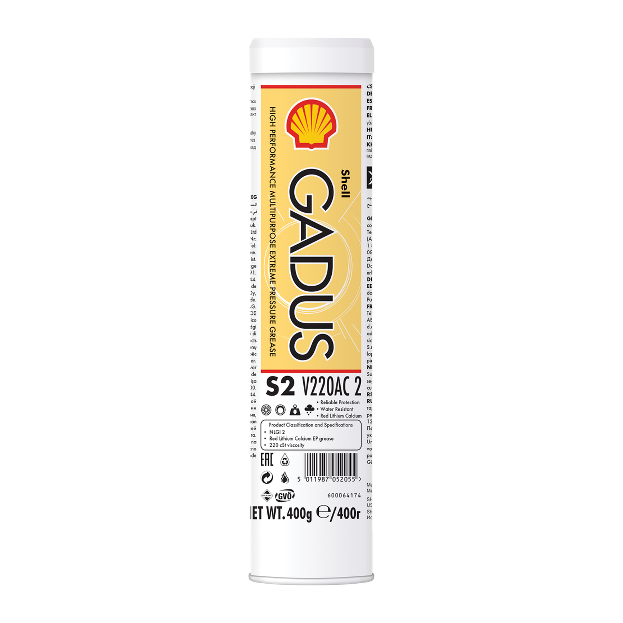 Mỡ Bôi Trơn Công Nghiệp Shell Gadus S2 V220AC 2