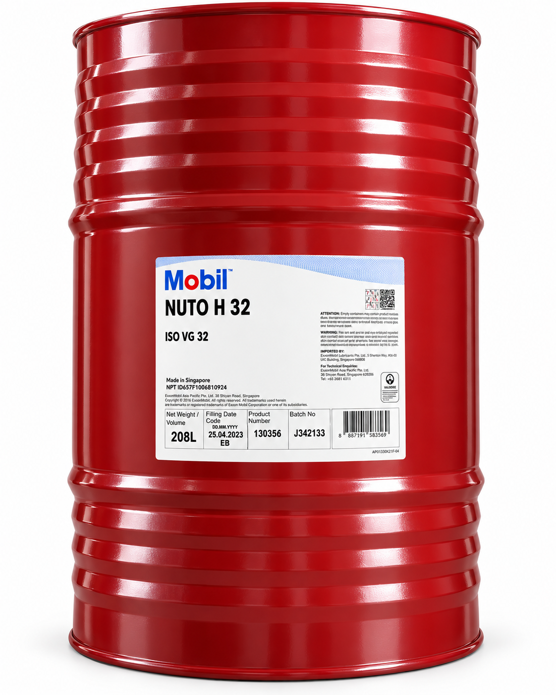 Dầu Thủy Lực Mobil Nuto H 32