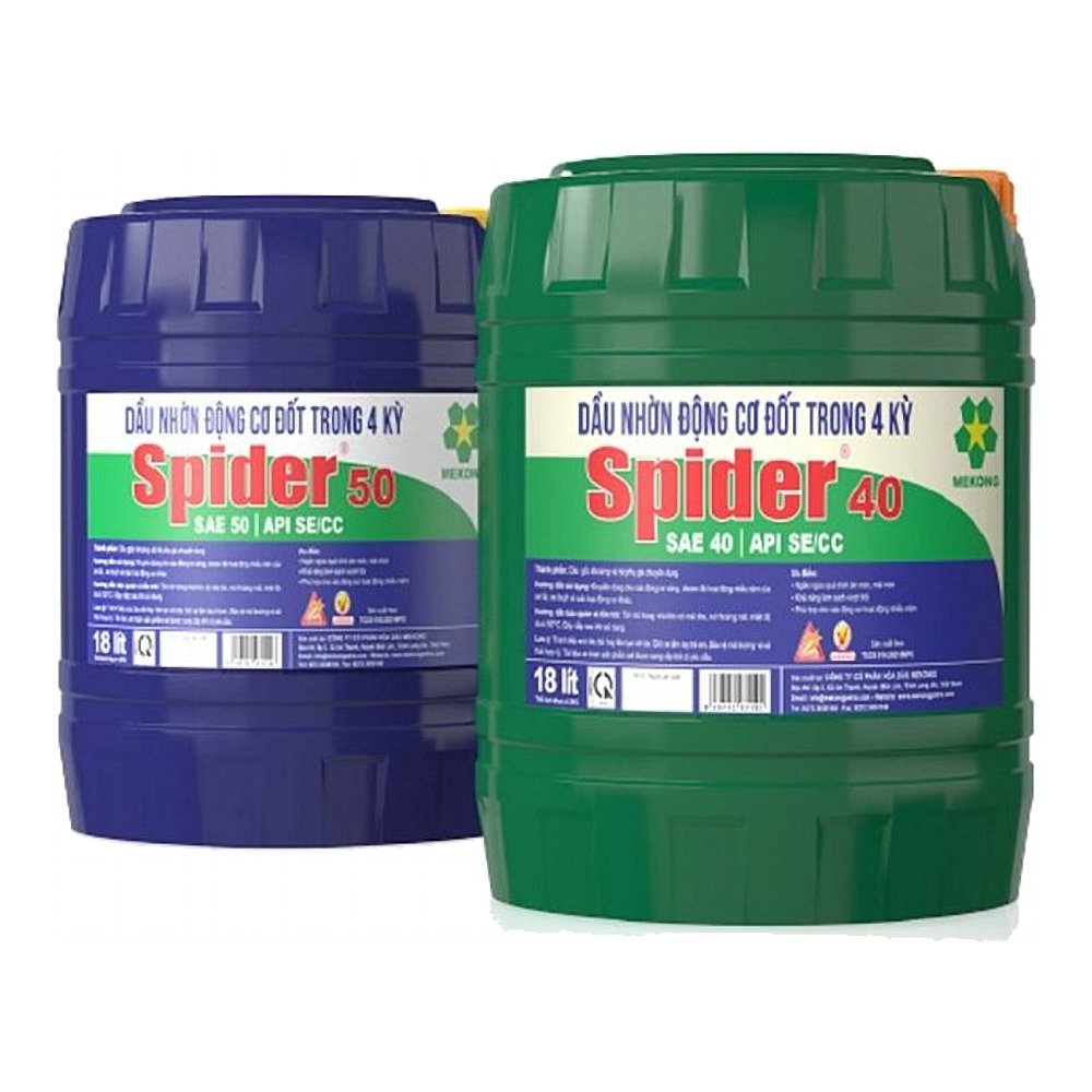 Dầu động cơ Mekong SPIDER 40 | 50