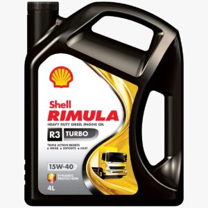 Dầu động cơ diesel Shell Rimula R3 Turbo 15W-40